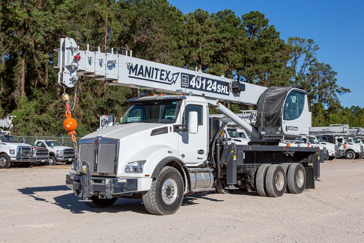New Manitex 40124SHL SWB on New Kenworth T880